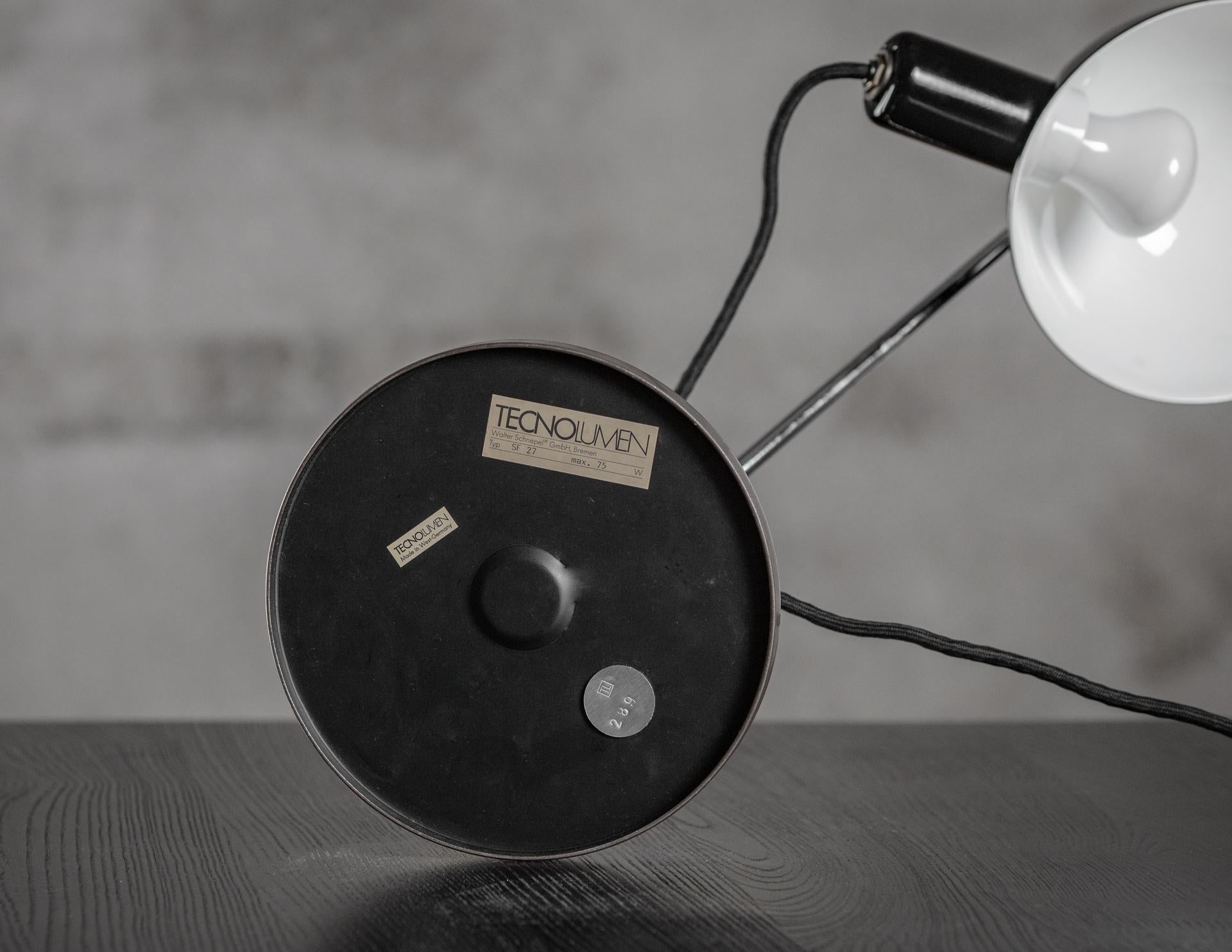 German Tecnolumen Adjustable Desk Lamp