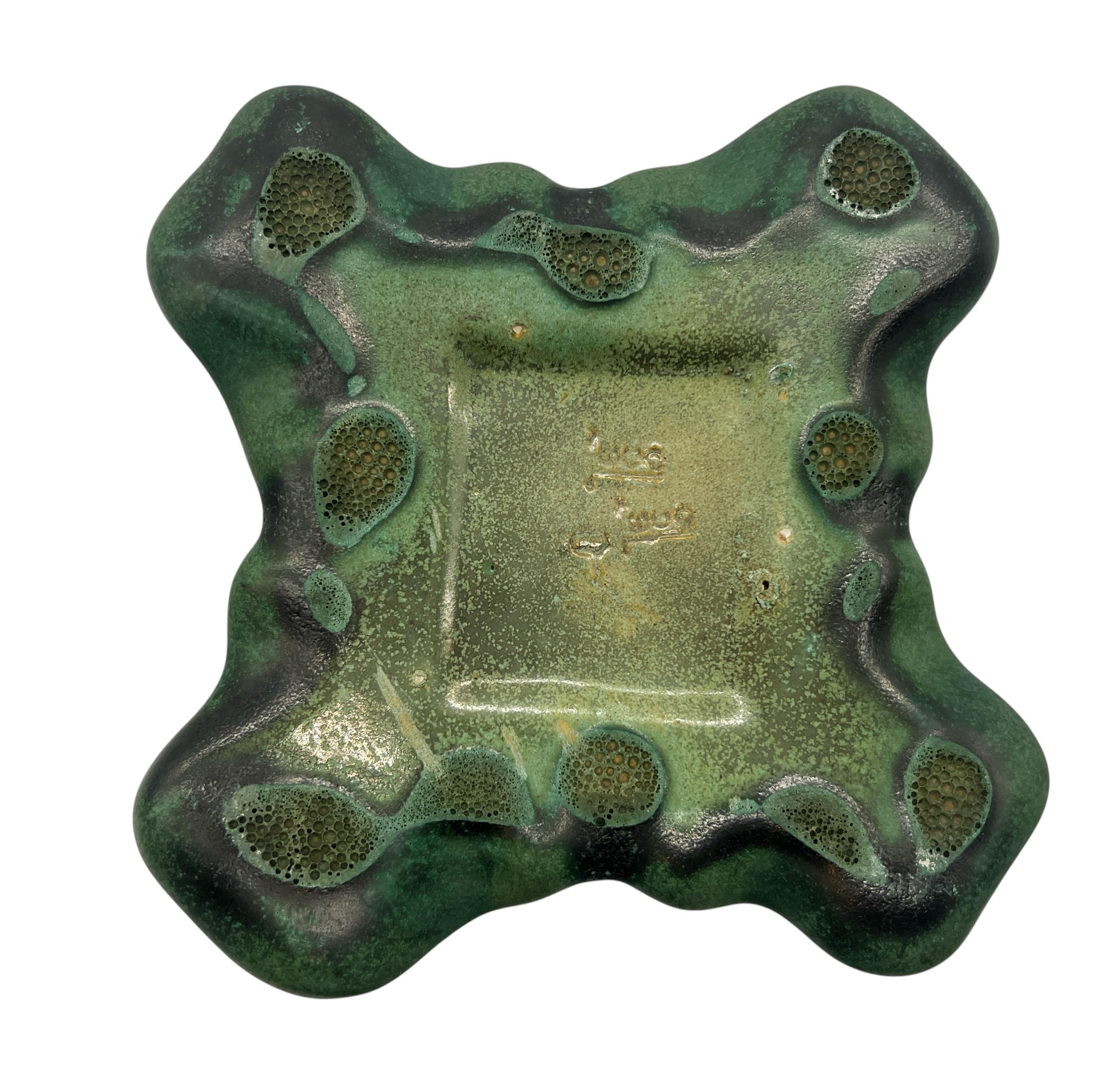Teco Pottery, Vaso Art Nouveau Greene & Greene di Fernand Moreau in vendita 5