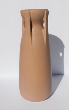 Jarrón Arquitectural Artesanal Teco Art Pottery