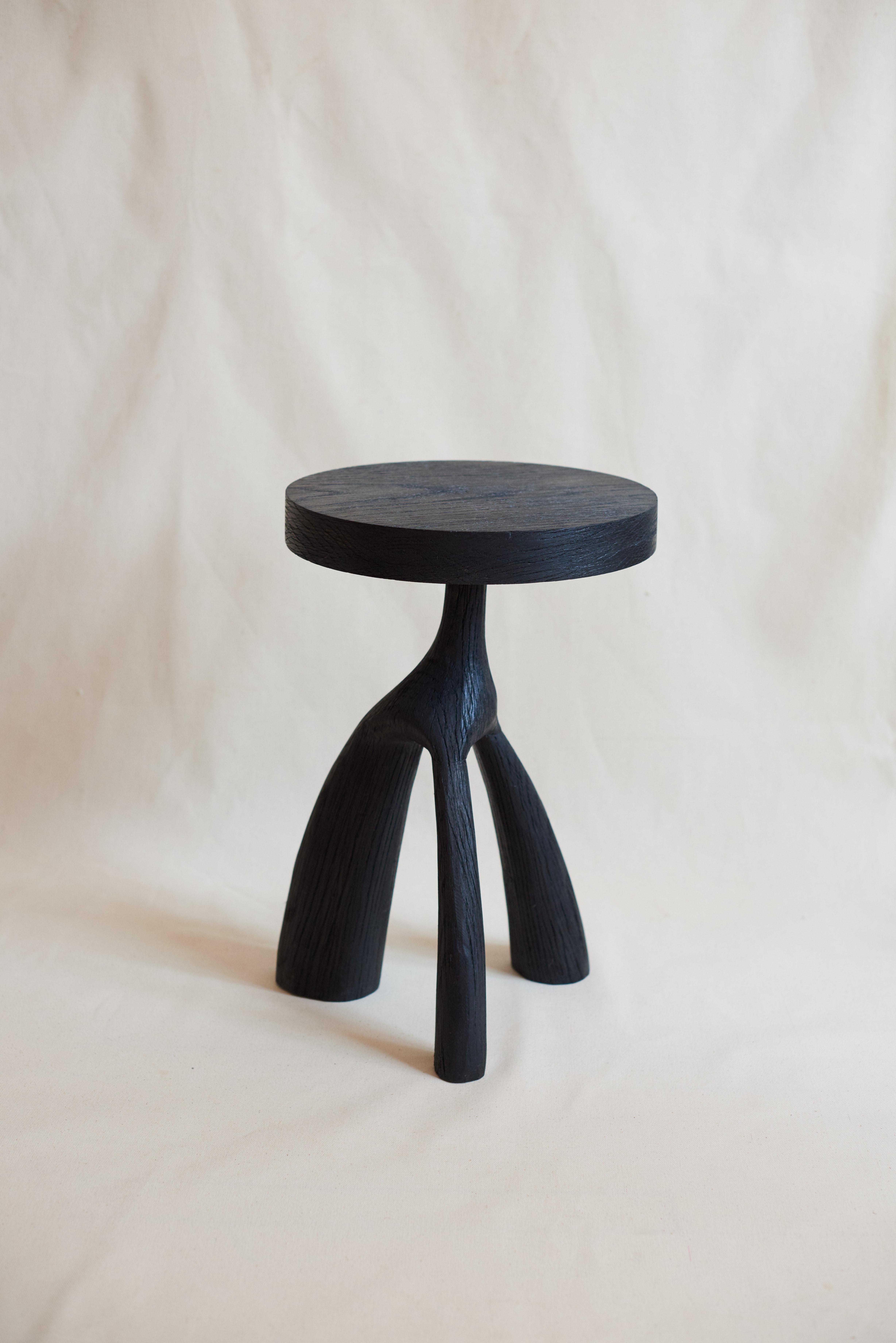 Tecolli Side Table by Lørdag & Søndag
Dimensions: D 30 x W 30 x H 50 cm.
Materials: Oak wood.

Lørdag & Søndag is a design studio founded in 2011 by Salvador Compañ. Based in Mexico City, our studio is renowned for showcasing traditional techniques