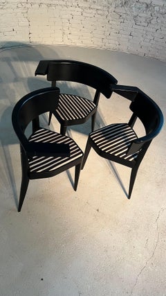 Tecta B1 Three-Legged Armchairs by Stefan Wewarke