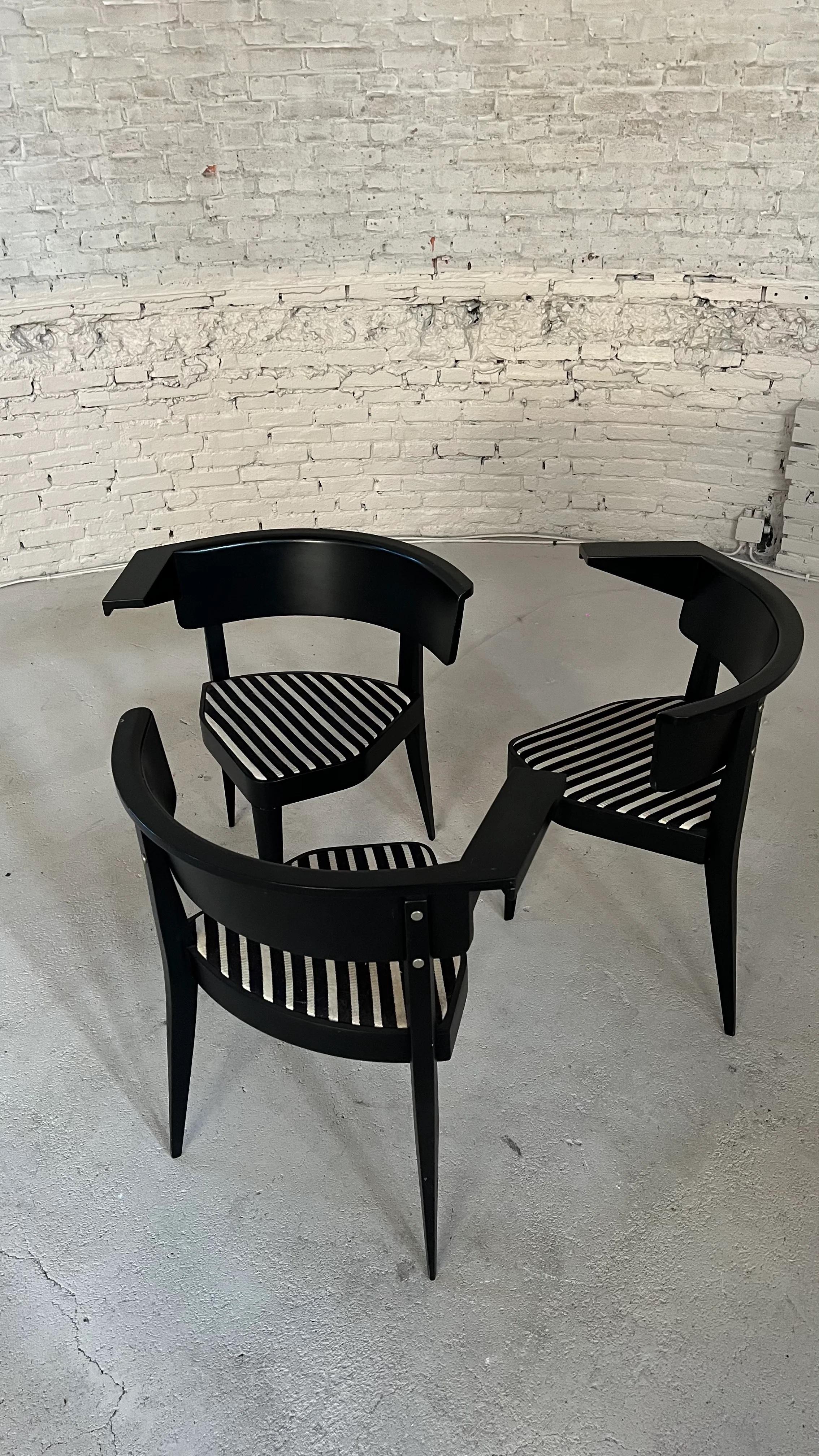 Tecta B1 Three-Legged Armchairs by Stefan Wewarke  In Good Condition For Sale In BREDA, NL