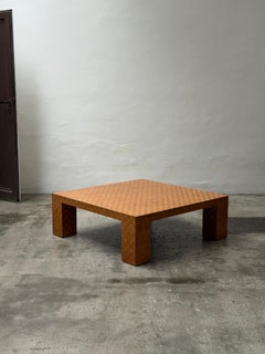 Tecta Couchtisch, Eschen- und Kirschholz, Einzelstück nach Maß