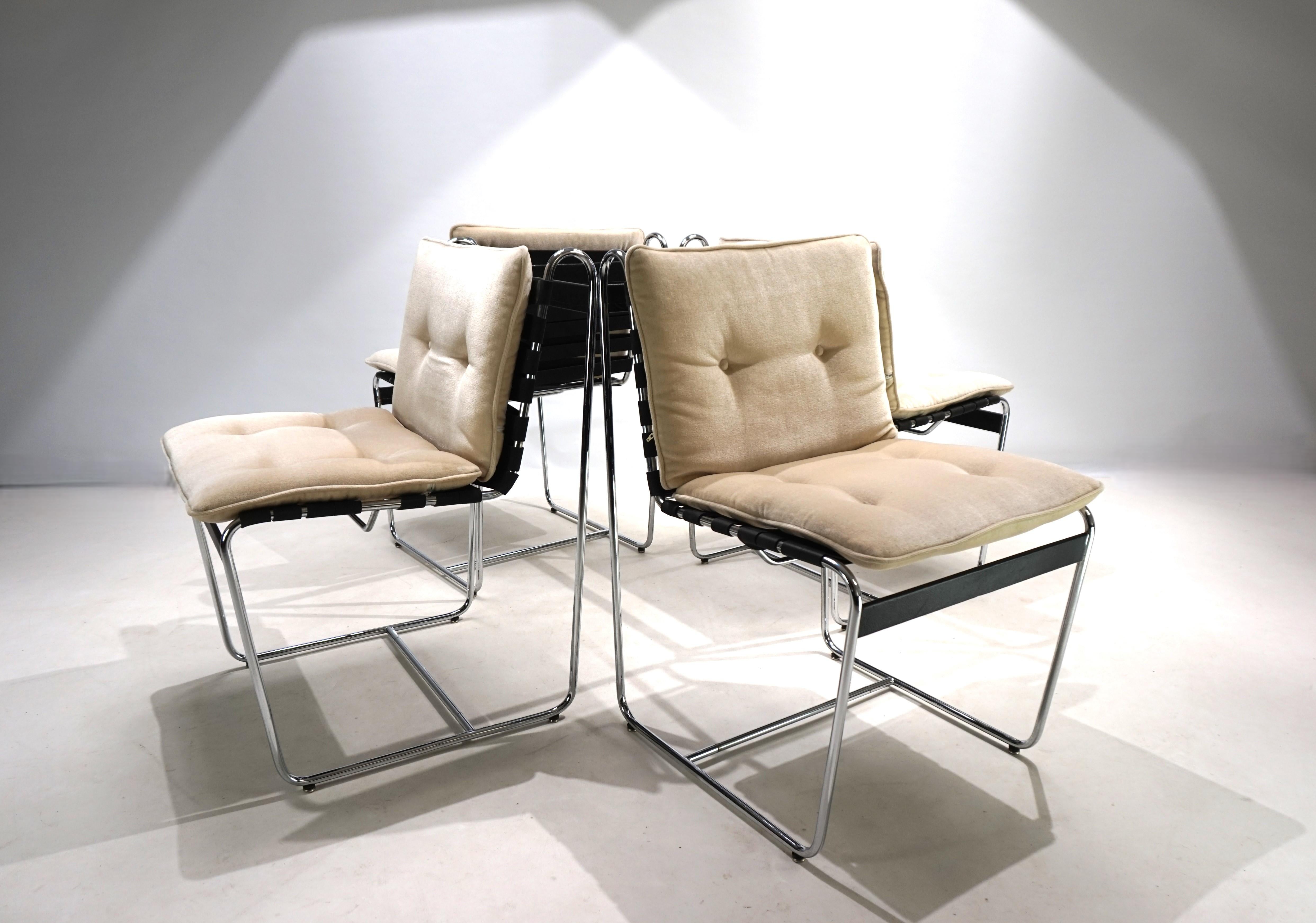 Sedie da pranzo Tecta D 96, set di 4, di Hans Könecke, 1960 in vendita 3