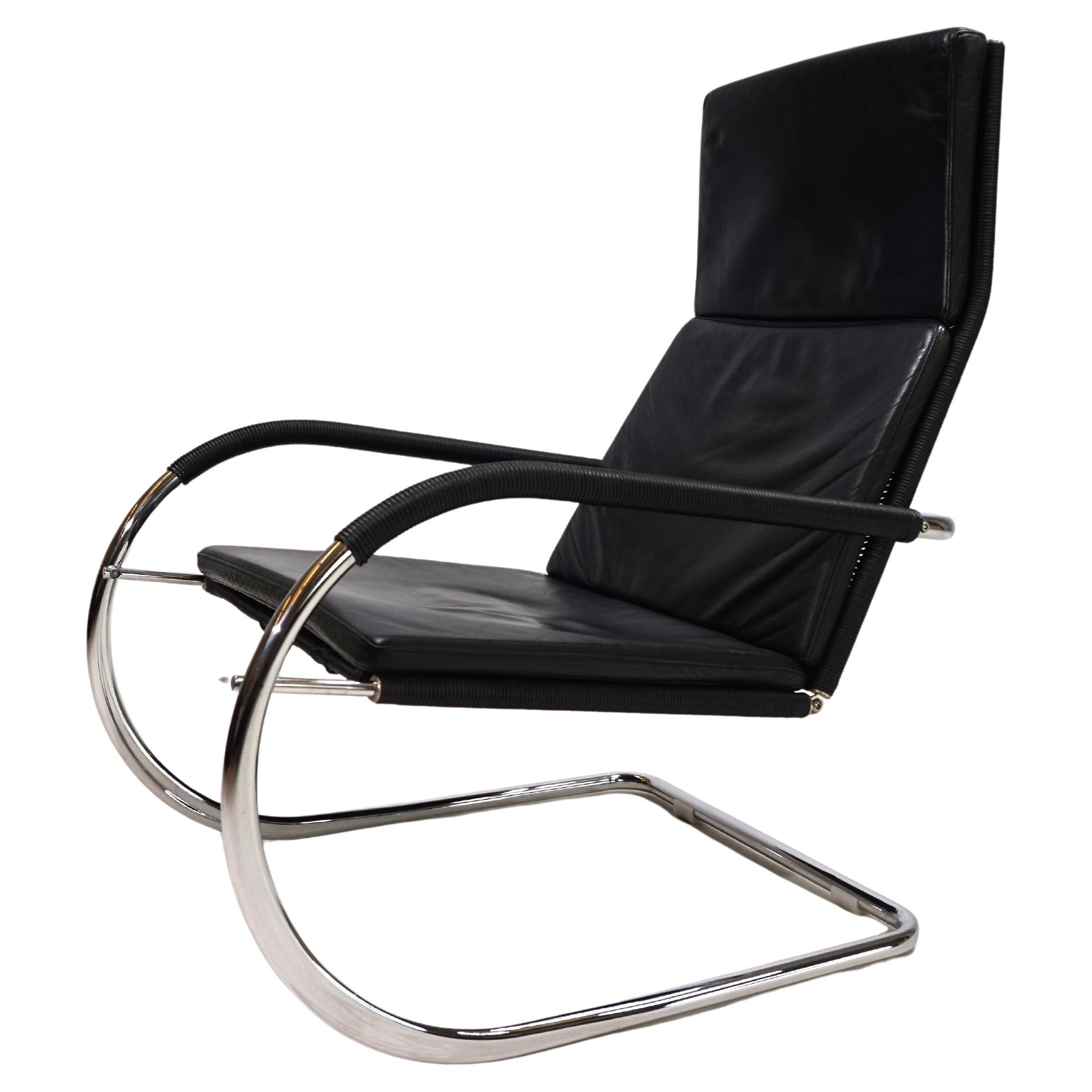 Tecta D35 Kinetic Bauhaus lounge chair by Anton Lorenz, 1980