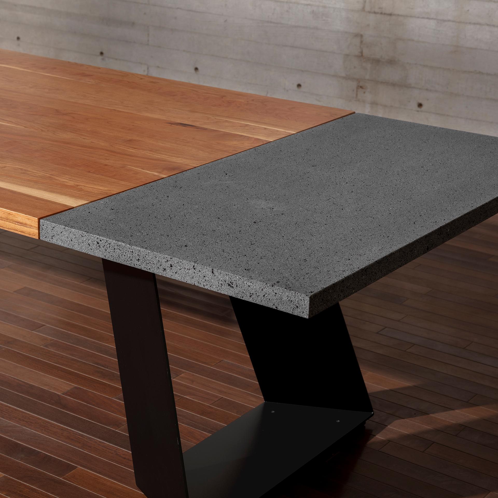 lava stone dining table