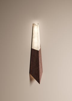 Tecton Wall Lamp in Travertine by Félix Millory for Monitillo 1980