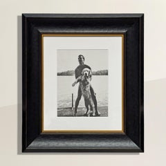 Ted and Rowdy, a Framed Photograph by Bruce Weber