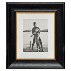 Ted and Rowdy, a Framed Photograph by Bruce Weber