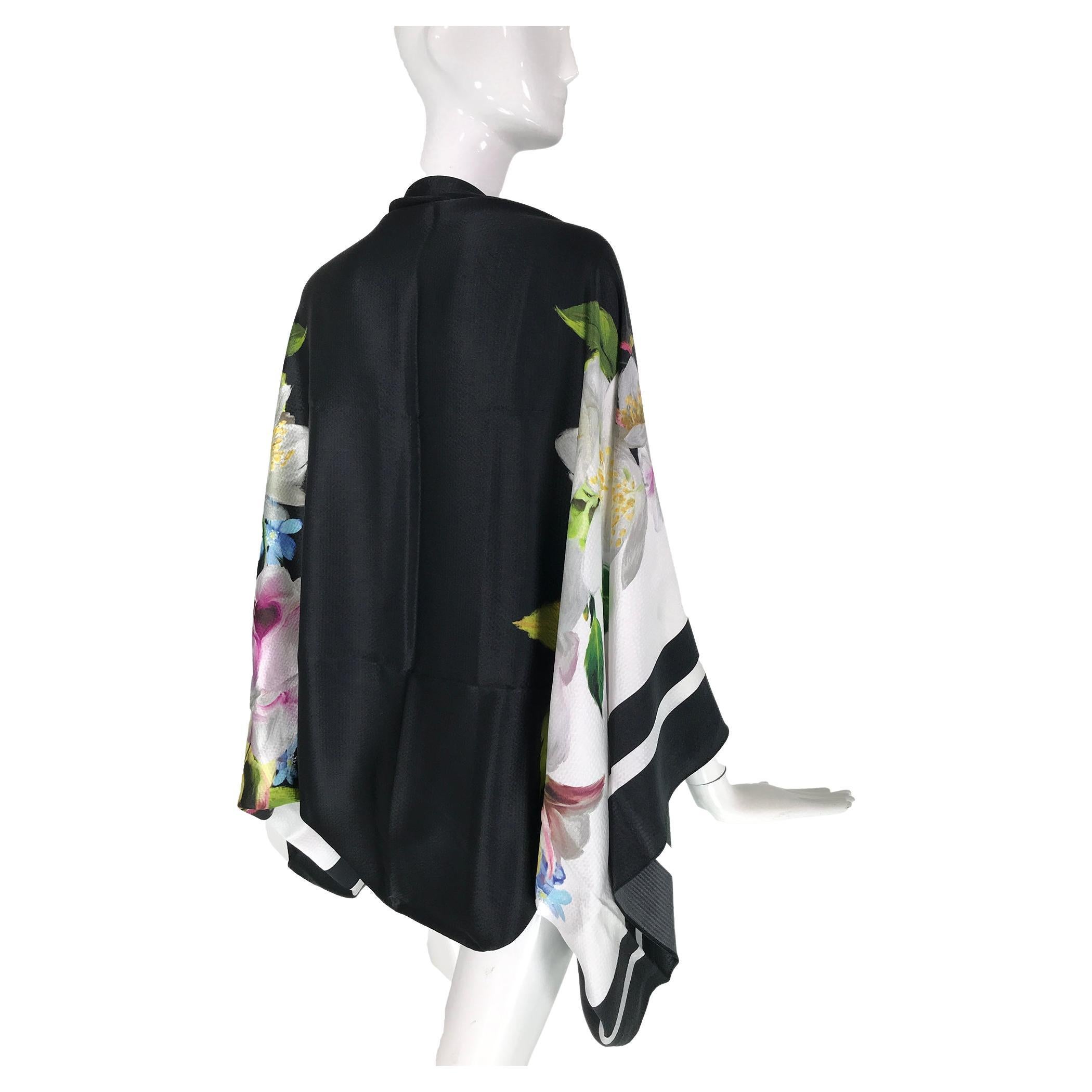 Ted Baker Floral Silk Kimono Shrug 