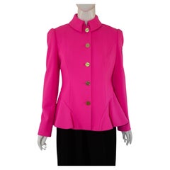 Ted Baker Hot Pink Schößchenjacke mit Schößchen