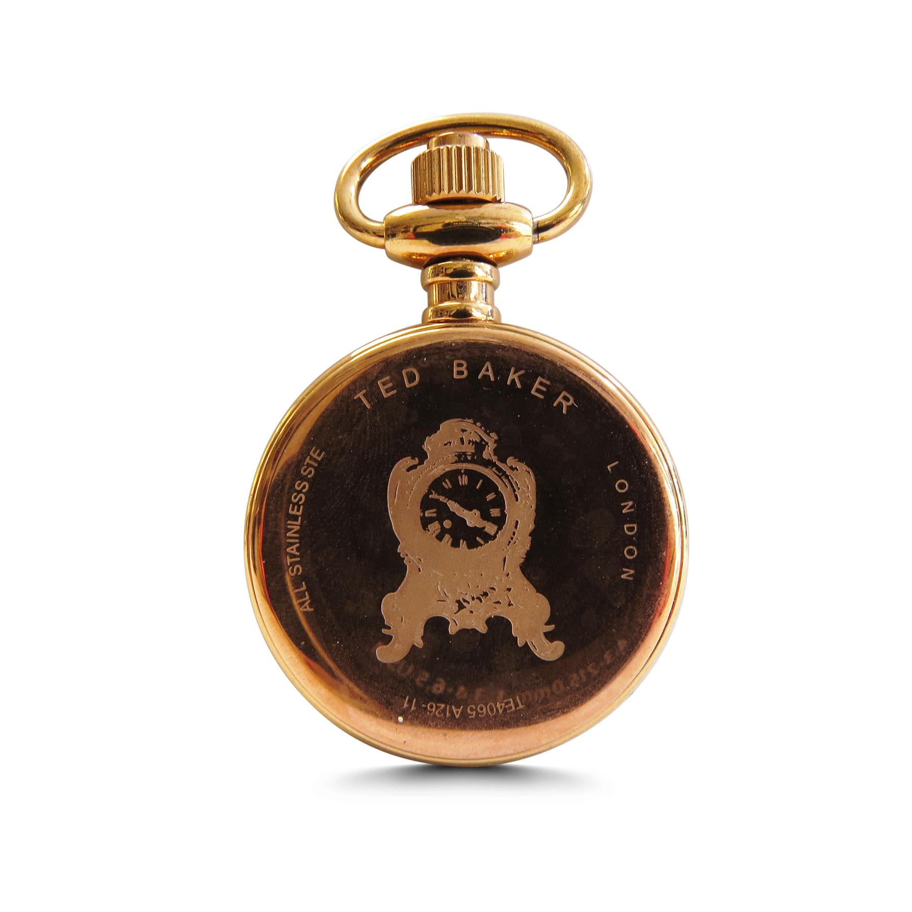 Contemporary Ted Baker London Lady's Pocket Watch Rose Gold-Plated