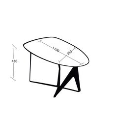 TED Coffee Table in Solid Walnut - Italian Design Coffee Table by Greyge