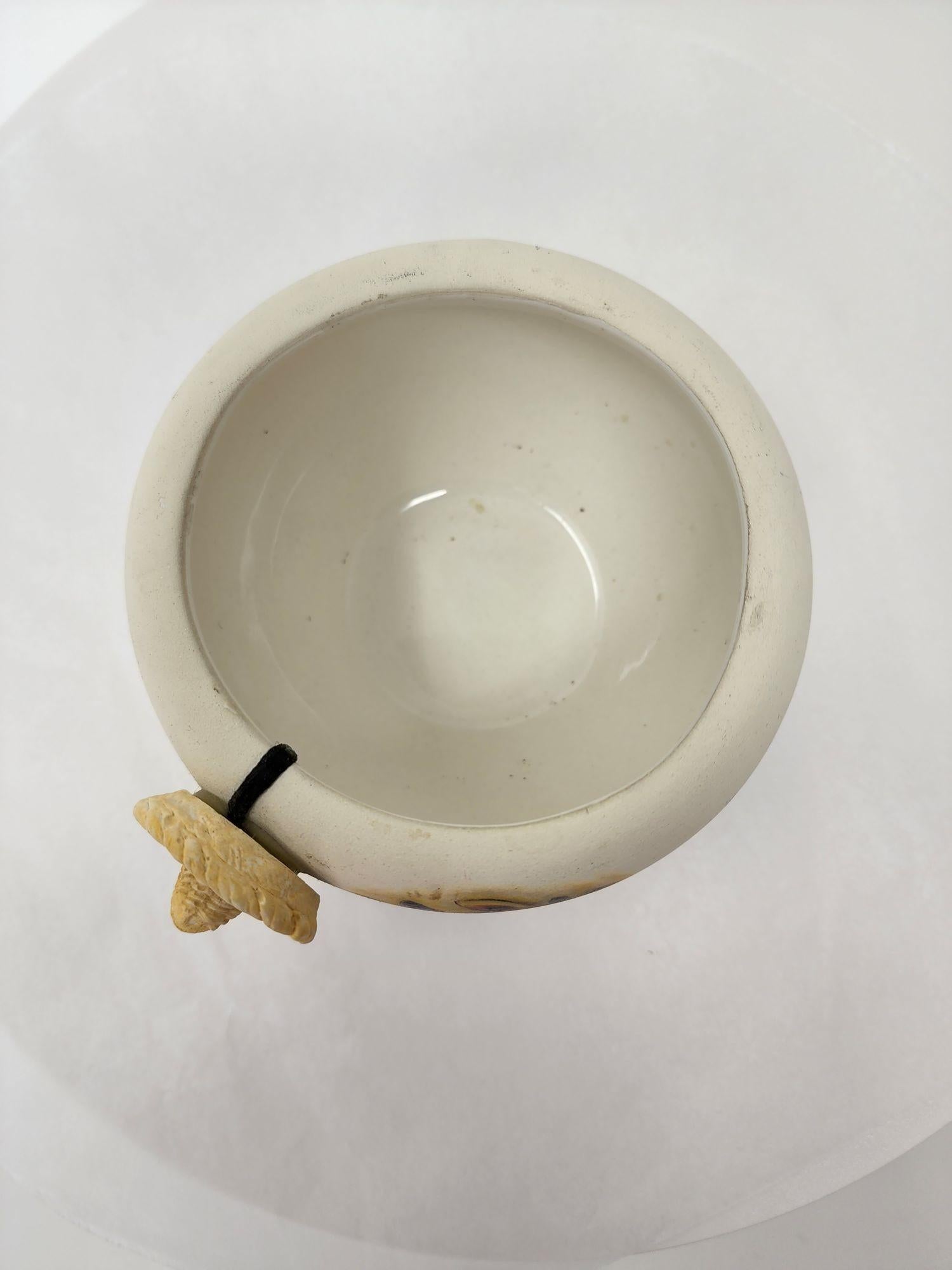 Ted DeGrazia  Los Ninos Hand Thrown South Western Pottery Keramik Kerzenständer (Handgefertigt) im Angebot