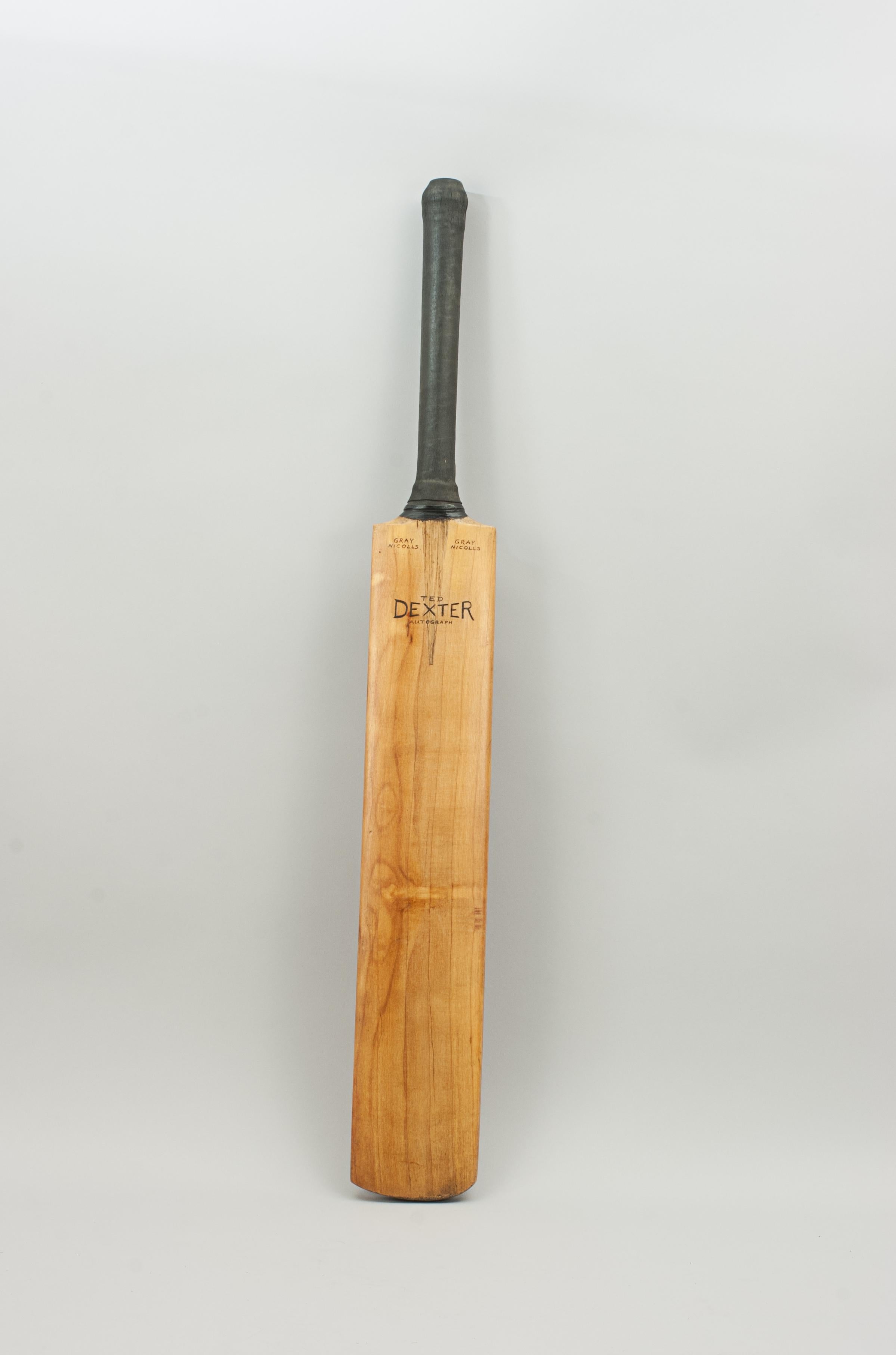 Mid-20th Century Ted Dexter Cricket Bat by Gray Nicolls For Sale