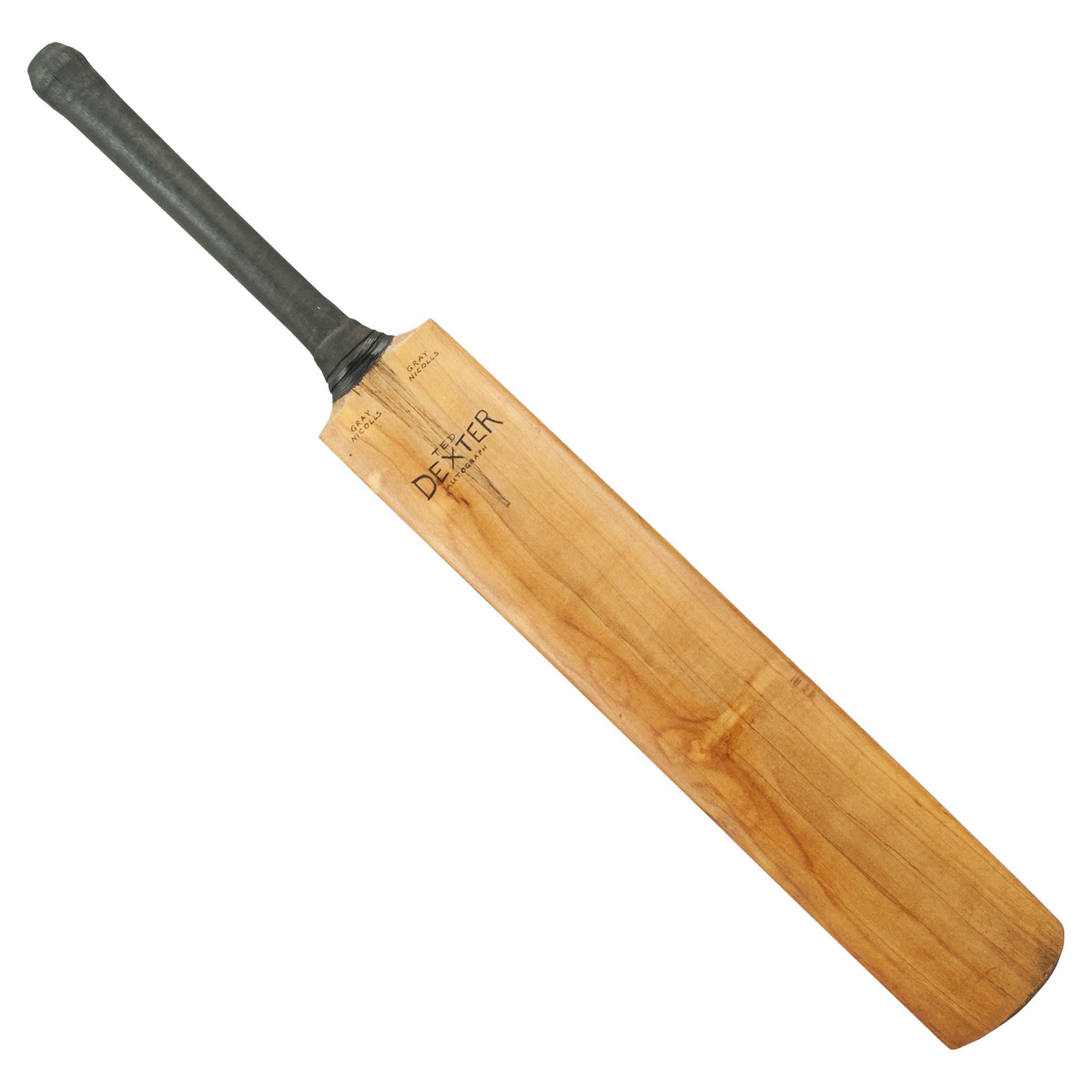 Ted Dexter Cricket Bat by Gray Nicolls For Sale