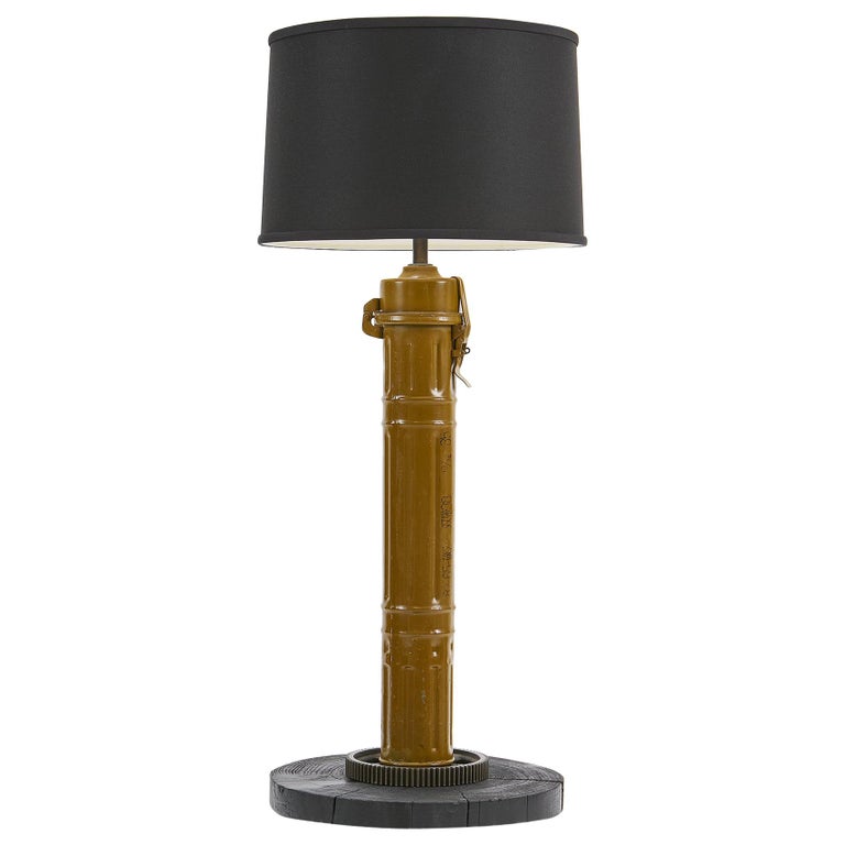 Ted Harris Artillery Shell Table Lamp at 1stDibs | shell lamp