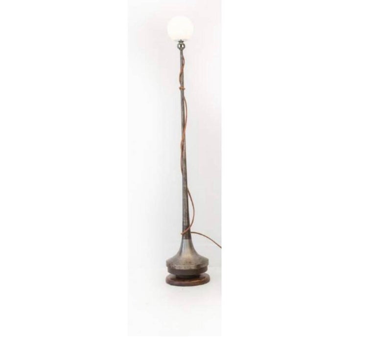 Ted Harris OneofaKind Metal Contemporary Table Lamps For Sale at 1stDibs
