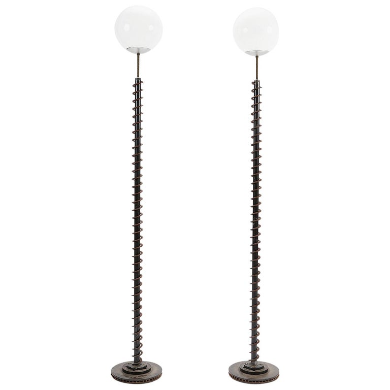 Ted Harris Touch Control Floor Lamps For Sale at 1stDibs