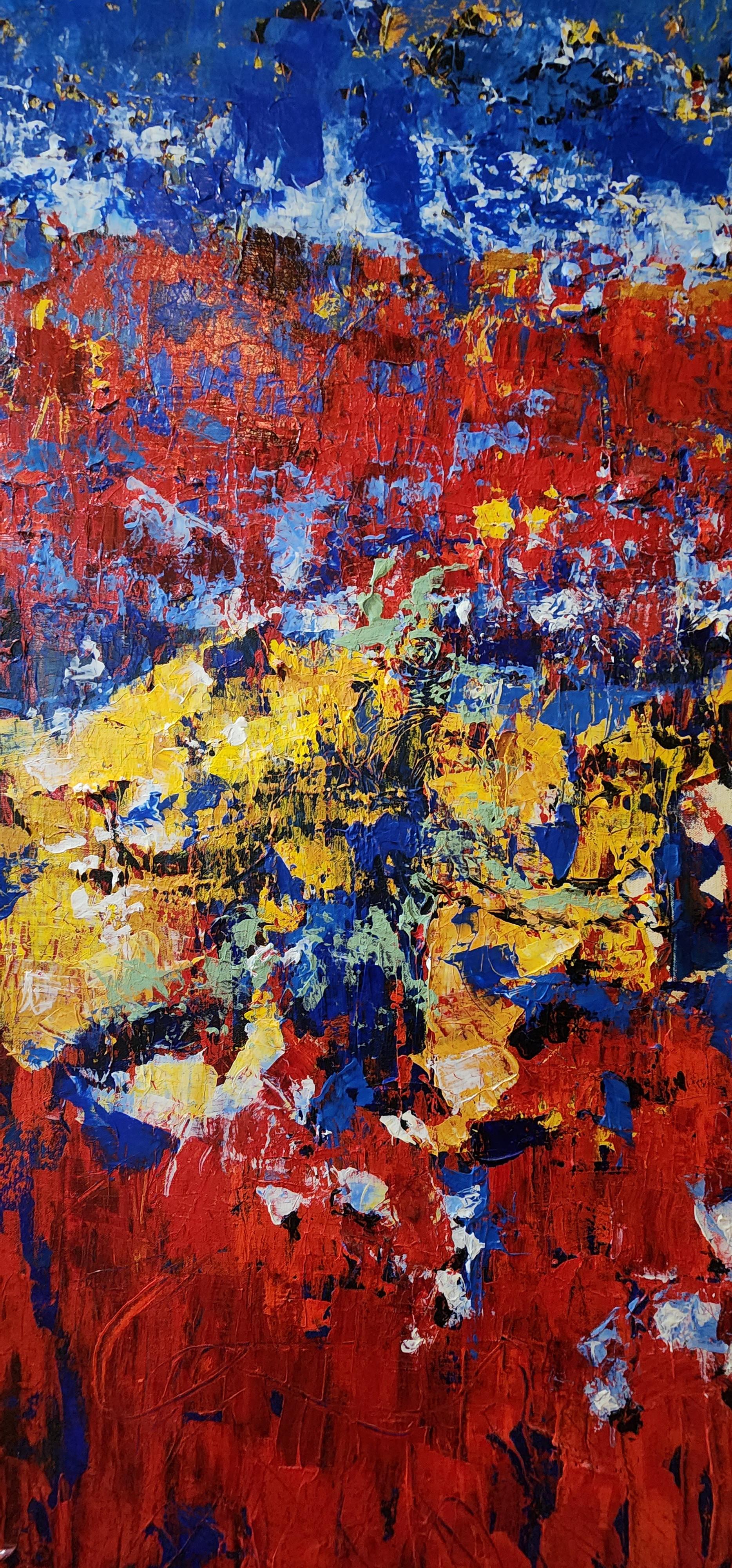 Ted Hinrichs
Desert Evening
Acrylic on Canvas
Year: 2020
Size: 60x24x1.5in
Signed by hand
COA provided
Ref.: 24802-1717
*on Stretcher Frame ready to hang

Tags: Abstract, Acrylic, Gestural Abstraction, Red, Blue, Brown, Black, Drips, Splatter

Ted