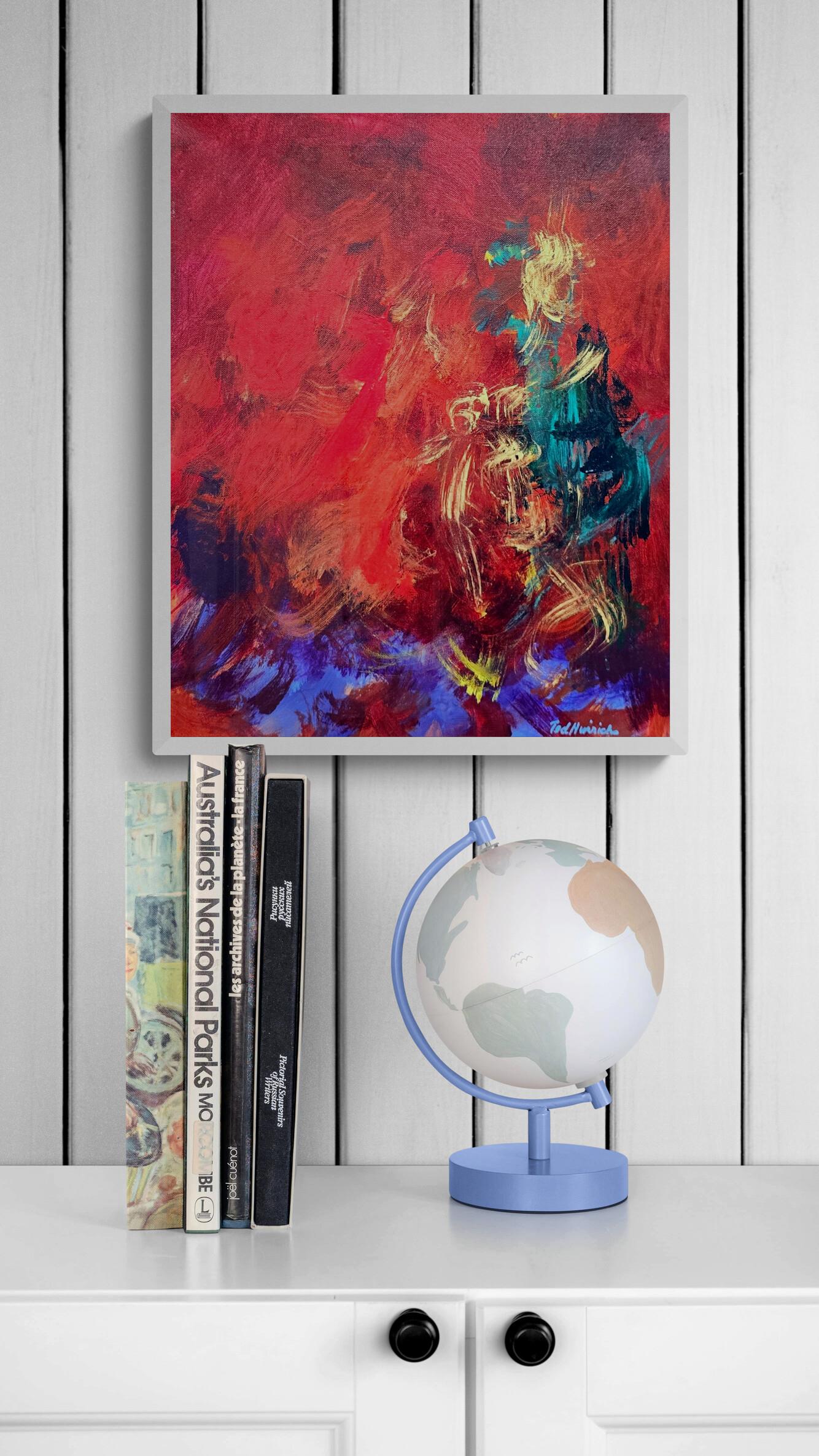 Ted Hinrichs
Discovering Red
Acrylic on Canvas
Year: 2025
Size: 20 x 16 x 0.75 inches (50.8 x 40.64 x 1.9 cm)
Signed by hand
COA provided

*On Stretcher Frame (Painted Edges), ready to hang
**Frames shown in the listing images are examples