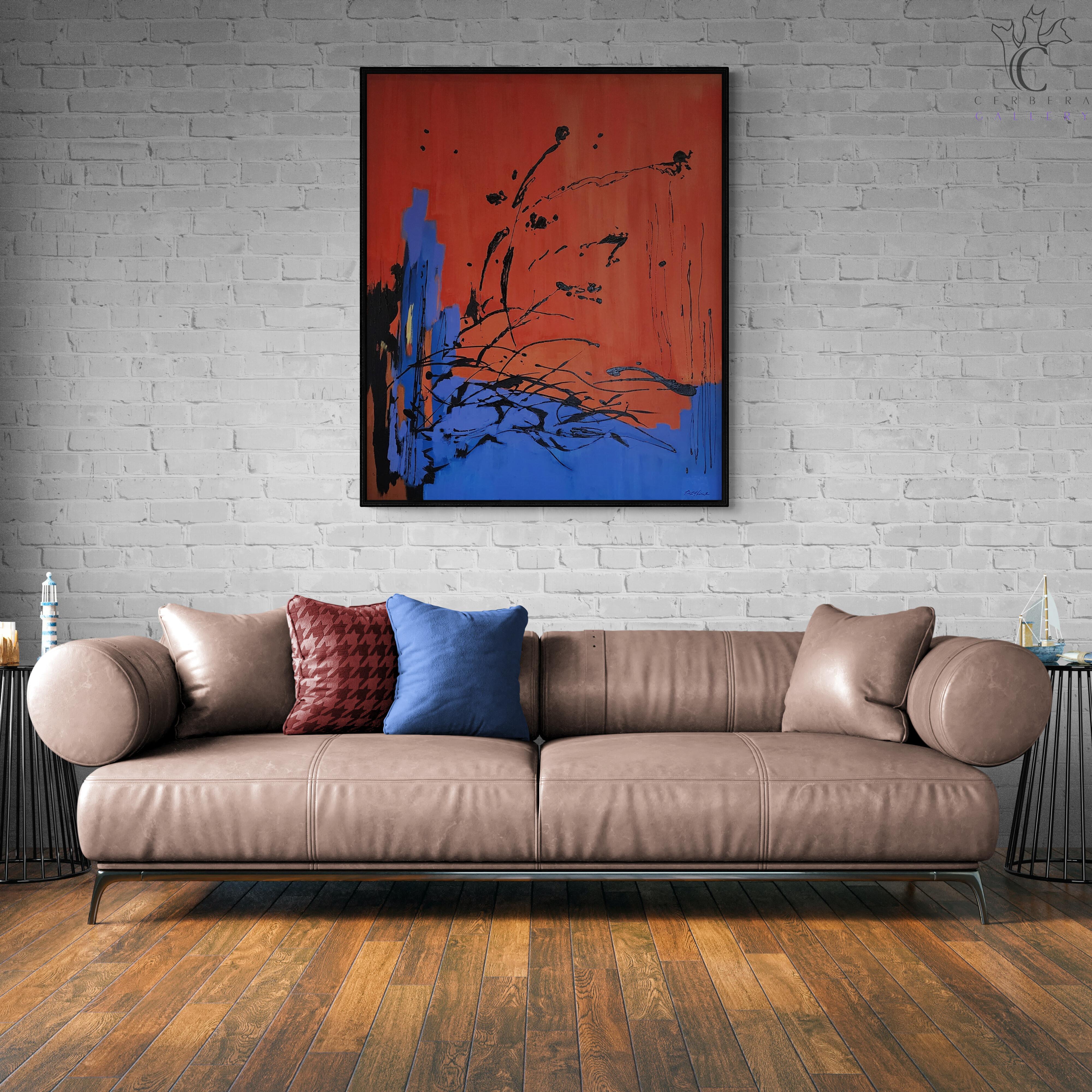 Veemente - Painting Moderno di Ted Hinrichs
