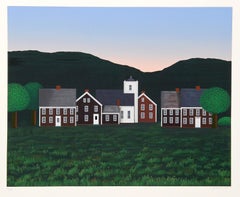 Hamlet, Folk Art Screenprint by Ted Jeremenko