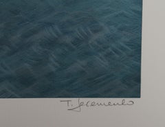 Faro dell'isola, serigrafia folkloristica di Ted Jeremenko