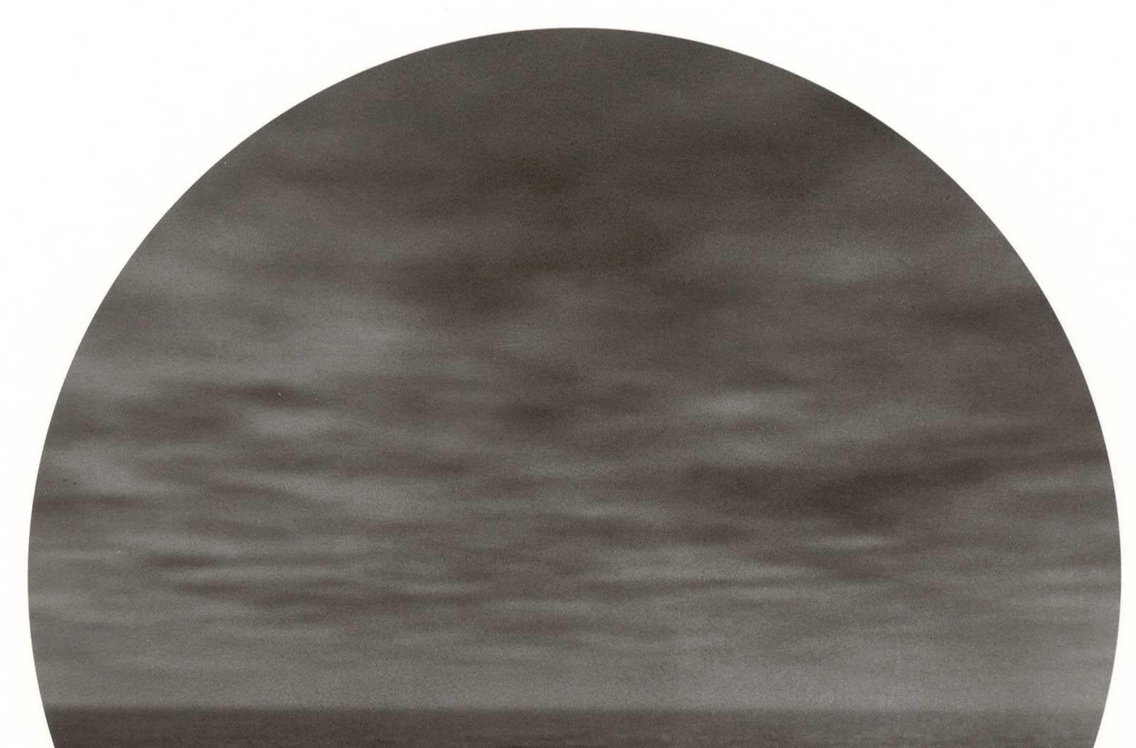 Nocturne (low horizon line on round landscape) - Photograph by Ted Kincaid