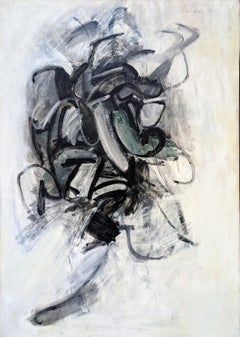 "Study C60," Ted Kurahara, Abstract Expressionism, Japanese-American Artist