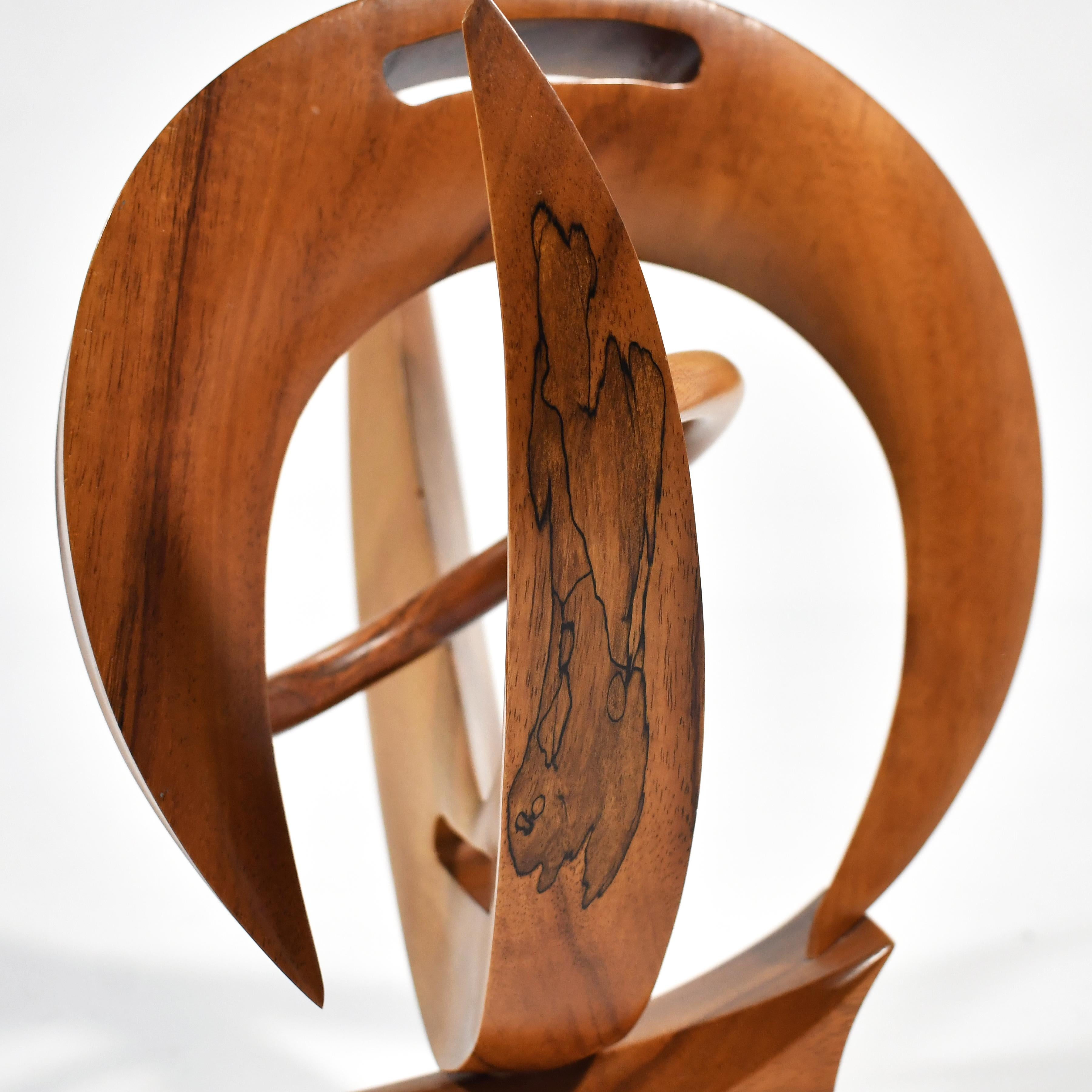 Ted Jacox Abstract Koa Wood Sculpture 4