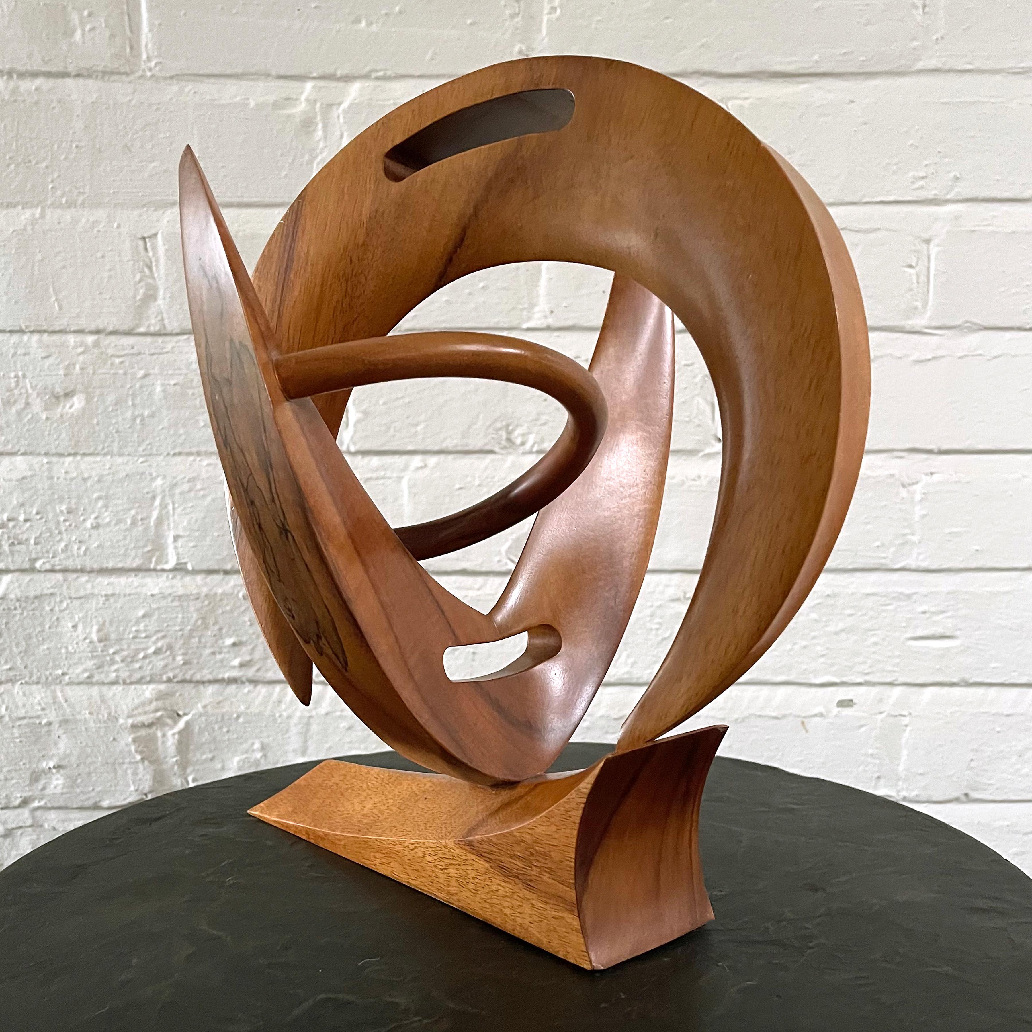 Ted Jacox Abstract Koa Wood Sculpture 6