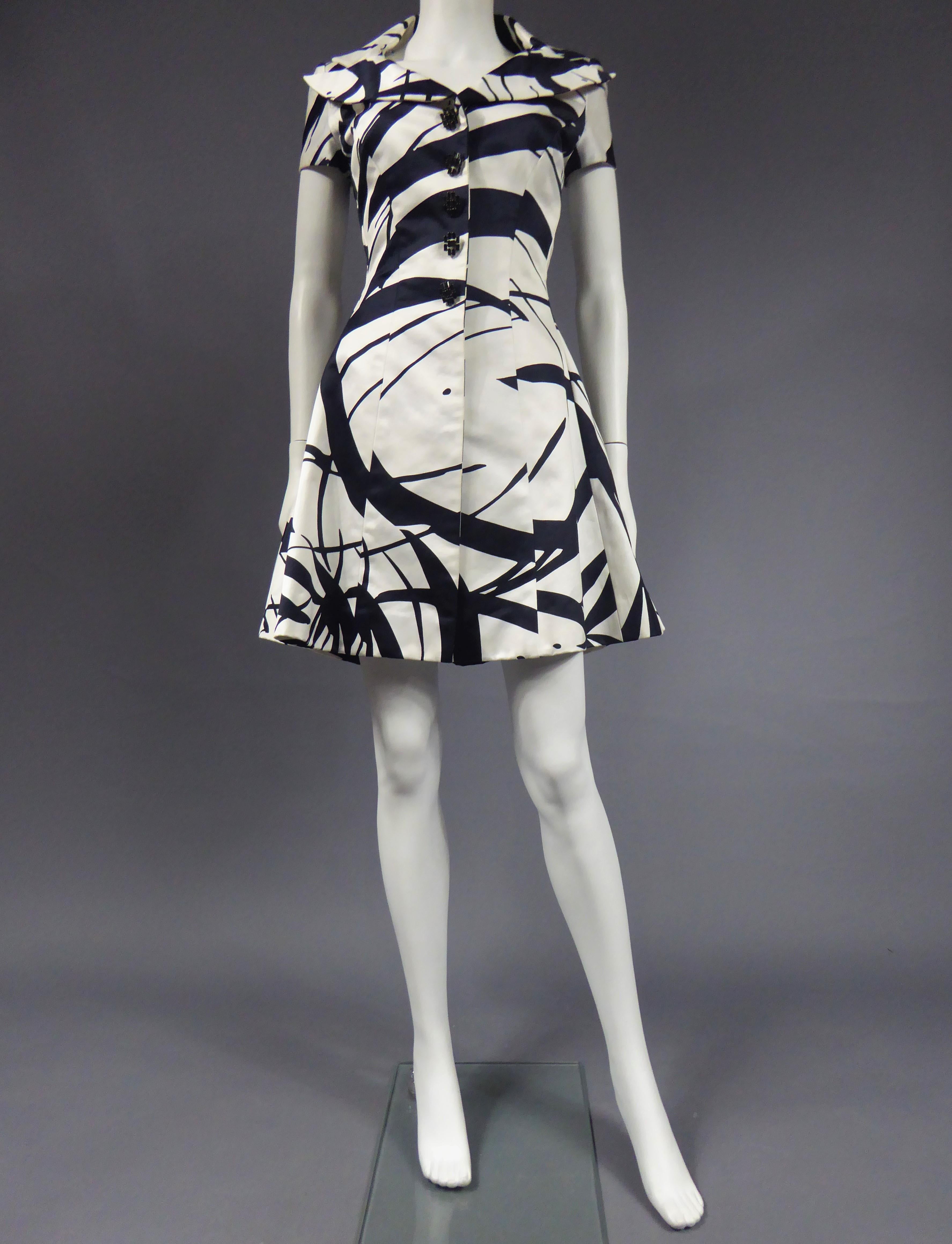 Ted Lapidus by Olivier Lapidus Haute Couture-Kleid, um 1990  im Angebot 10