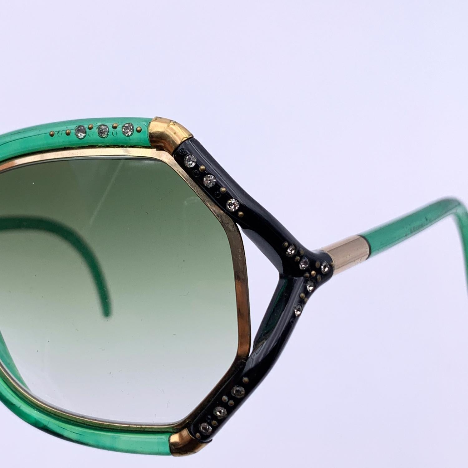 vintage green sunglasses