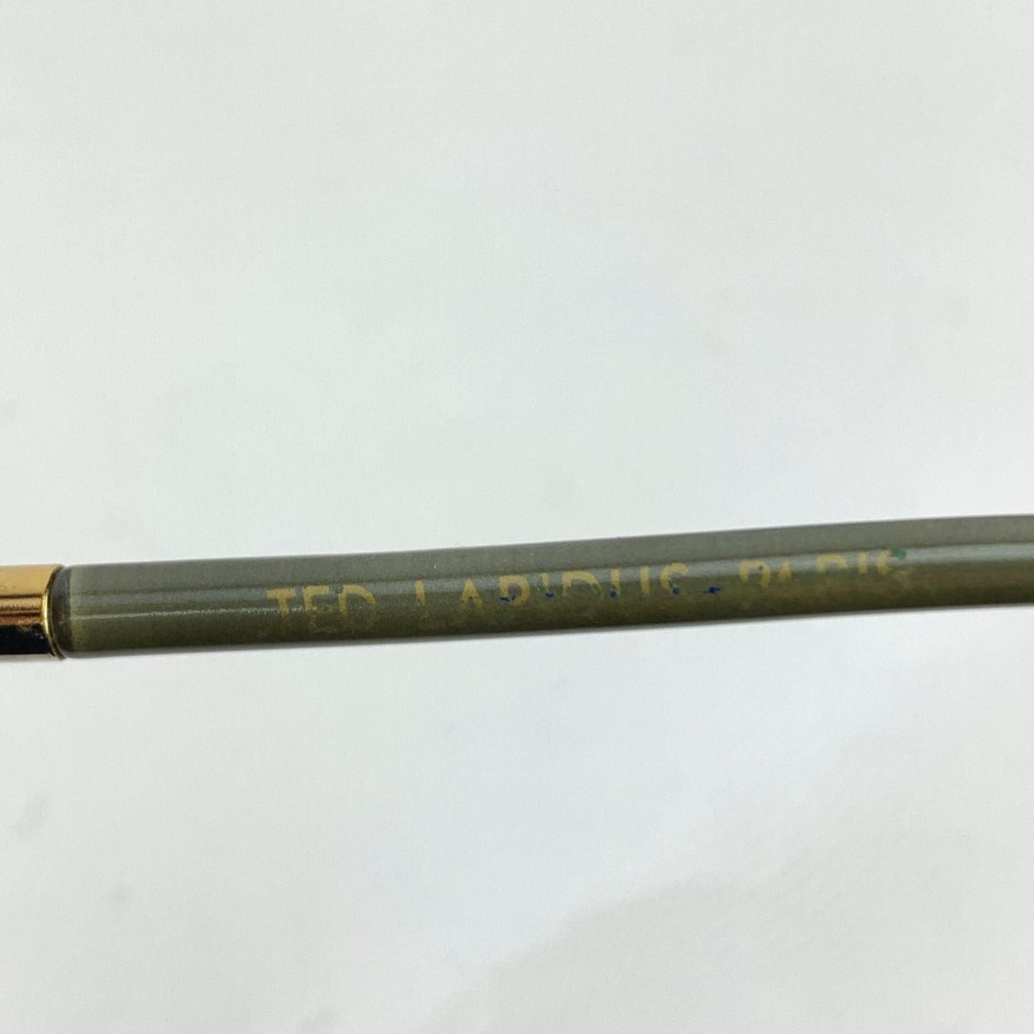 Ted Lapidus Vintage Graue übergroße seltene Sonnenbrille in Übergröße 61/18 140mm im Angebot 1