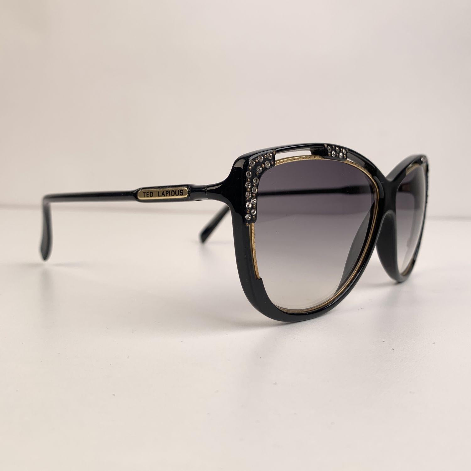 Women's Ted Lapidus Vintage TL 17 01 Sunglasses Crystals 62-16 130mm