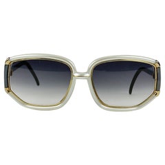 Ted Lapidus Vintage Womens Oversized Sunglasses 61-18 140mm
