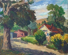 Mid Century Novato Afternoon Country Landscape