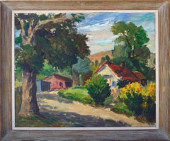 Vintage Mid Century Novato Afternoon Country Landscape