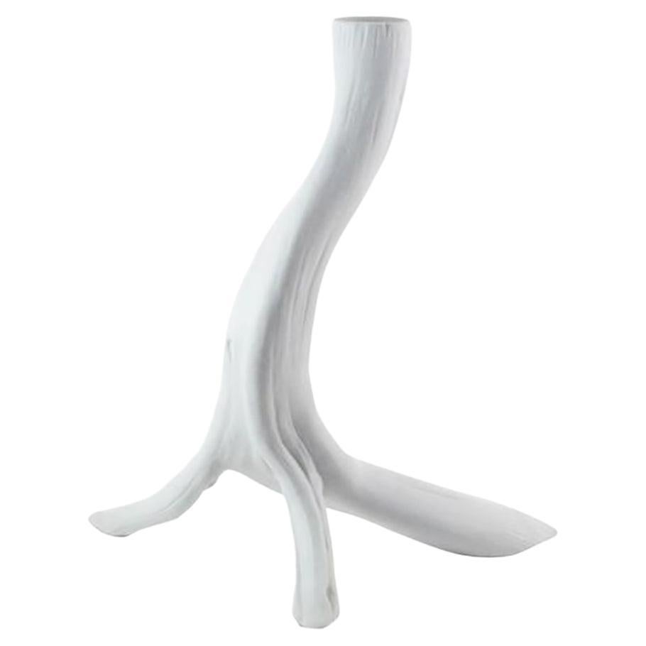 Ted Muheling Nymphenburg Porcelain Small Branch Candlestick For Sale