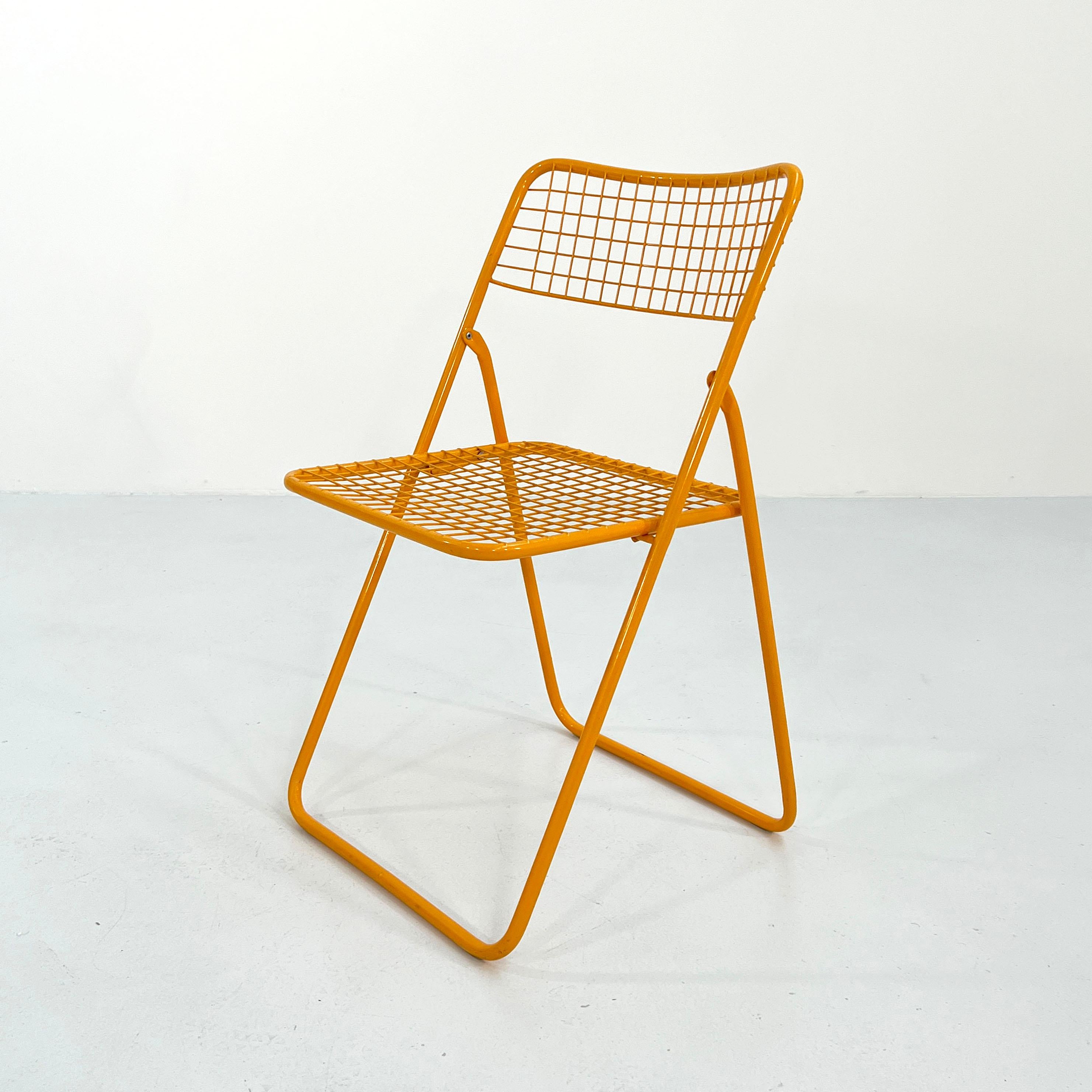 Ted net folding chair by Niels Gammelgaard for Ikea, 1980s
Designer - Niels Gammelgaard
Producer - Ikea
Model - Ted Net Folding Chair
Design Period - Eighties
Measurements - Width 45 cm x Depth 40 cm x Height 77 cm x Seat Height 44