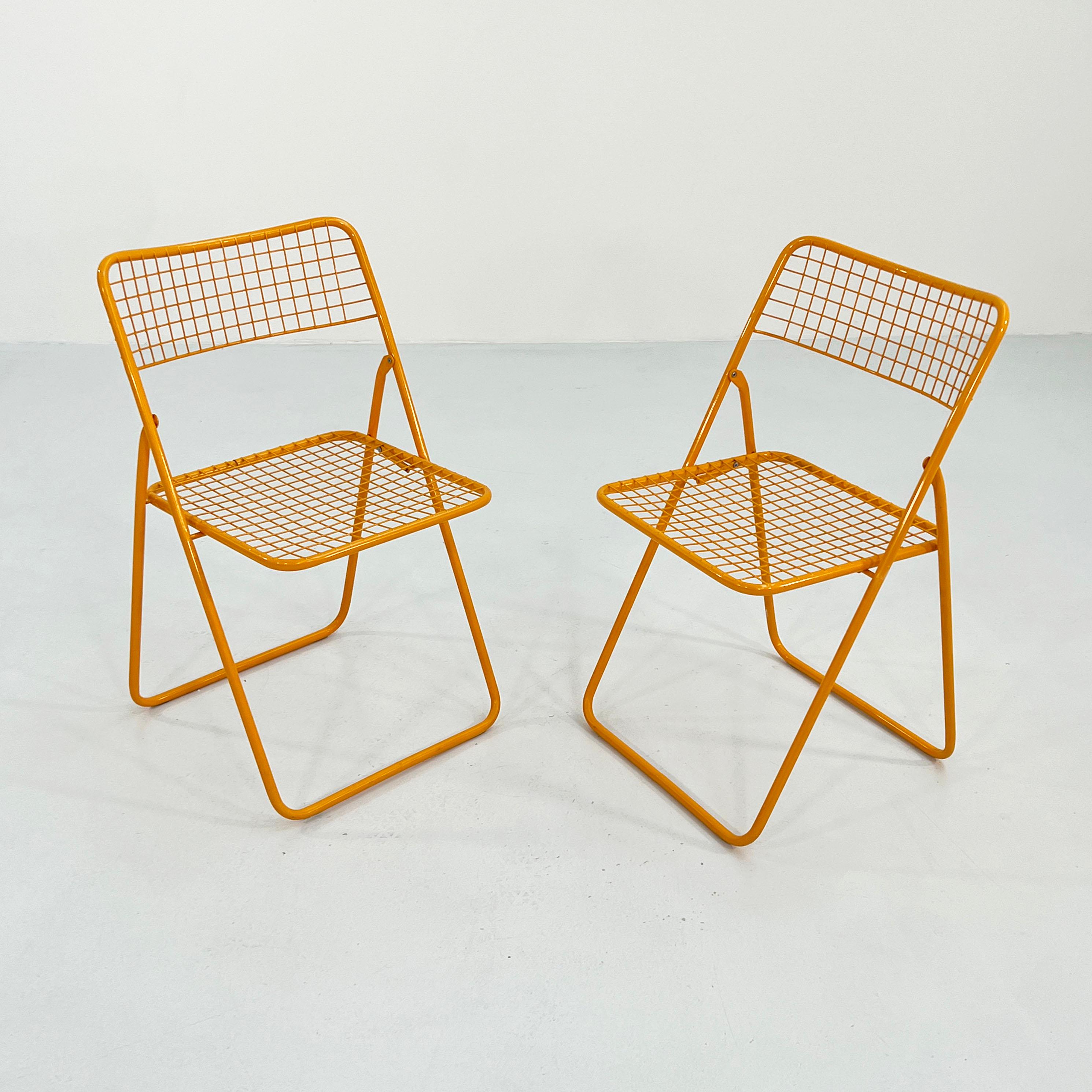 Post-Modern Ted Net Folding Chair by Niels Gammelgaard for Ikea, 1980s