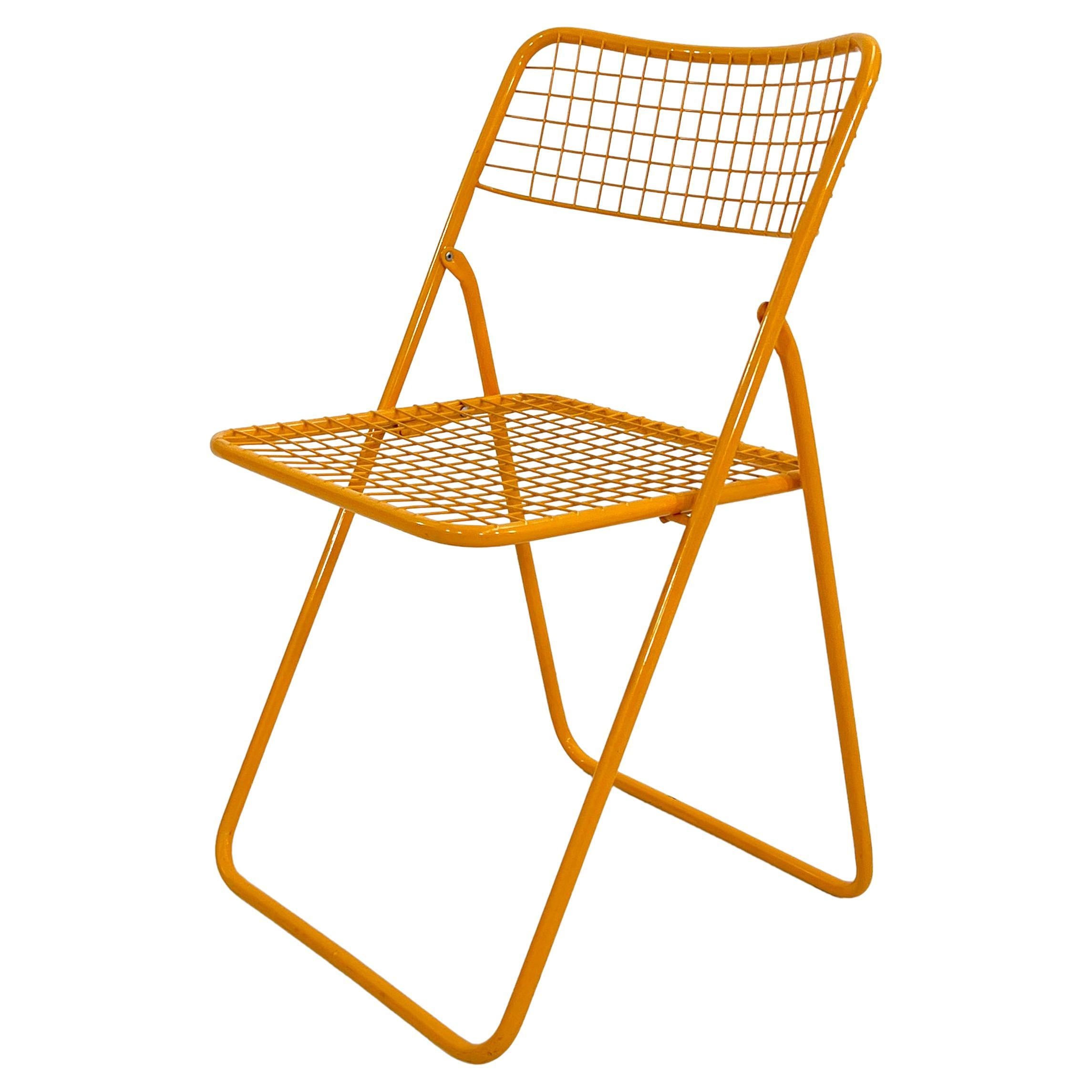 Ted Net Folding Chair by Niels Gammelgaard for Ikea, 1980s at 1stDibs