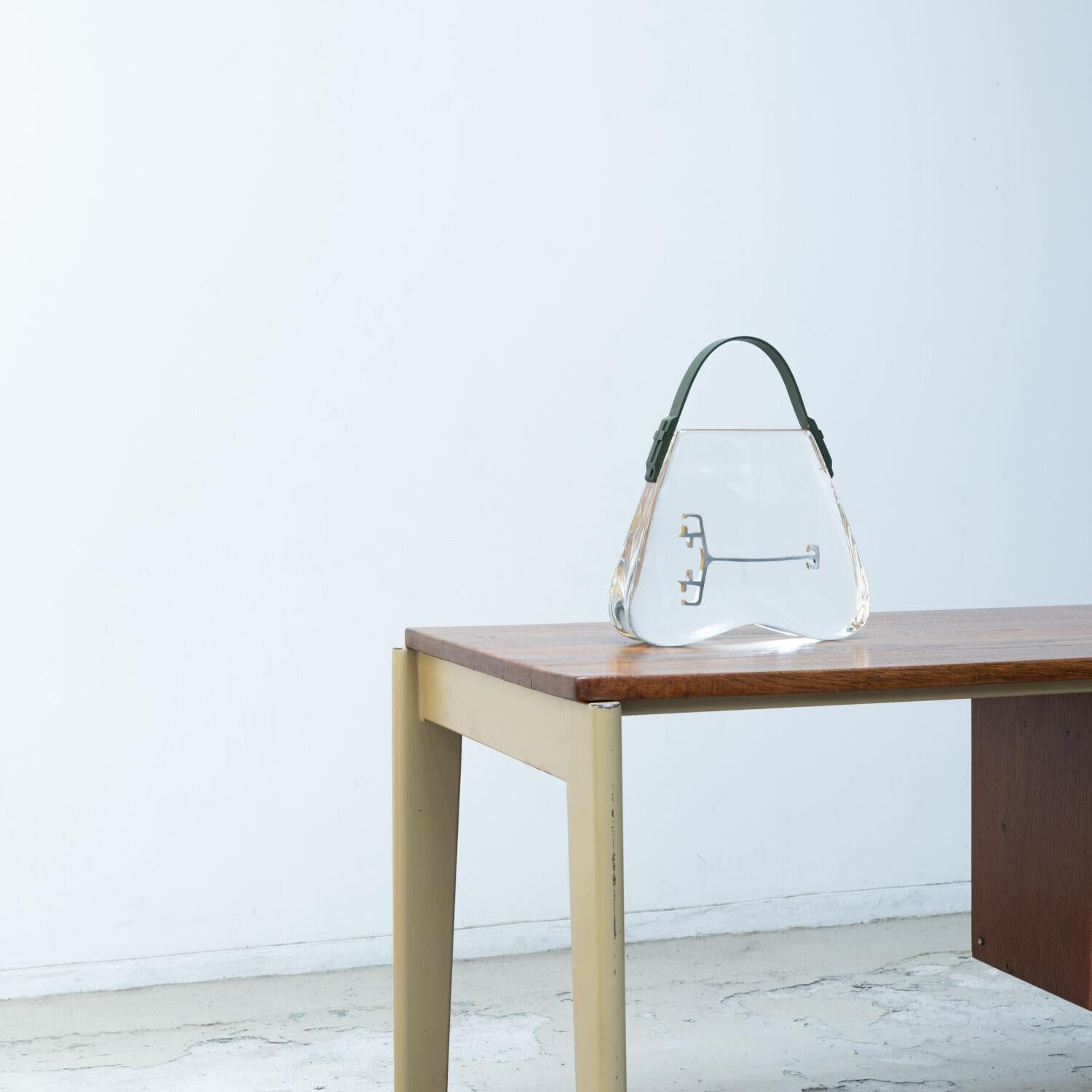 Ted Noten “Carrying Architecture” Hommage to Jean Prouvé-Bag In Good Condition For Sale In Tokyo, Tokyo