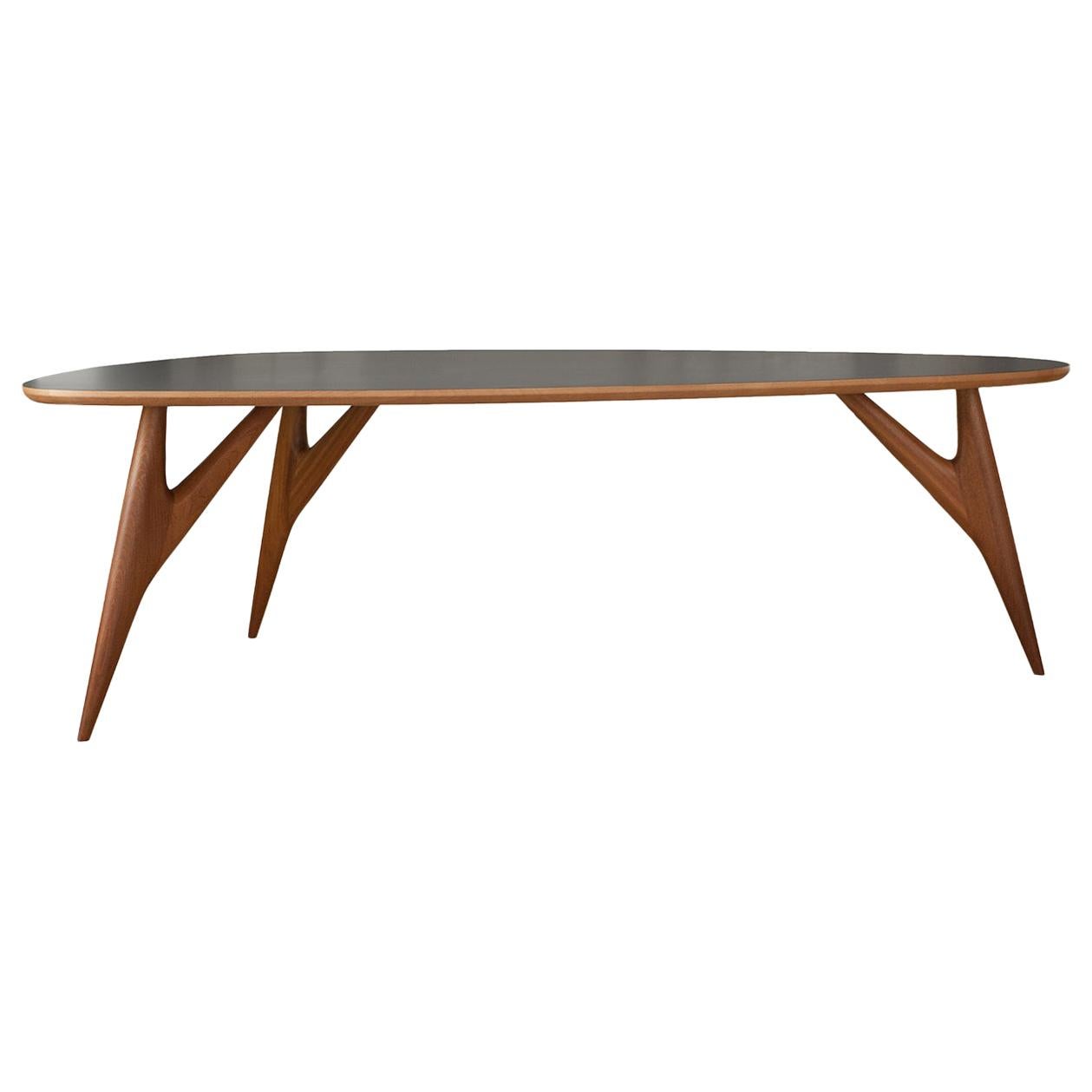 Ted One Gray Dining Table