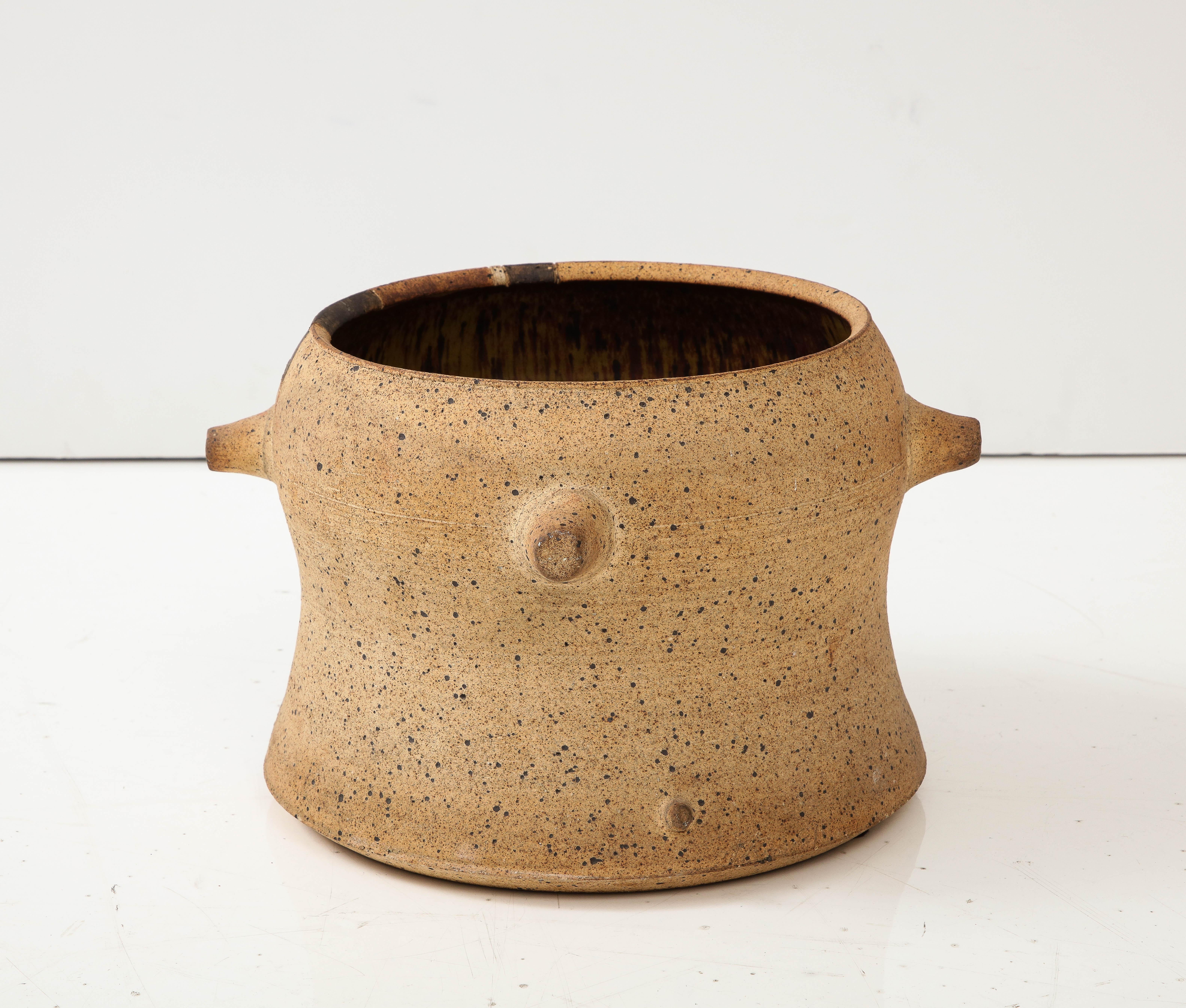 Ted Randall - Vase en poterie décorative moderniste 3
