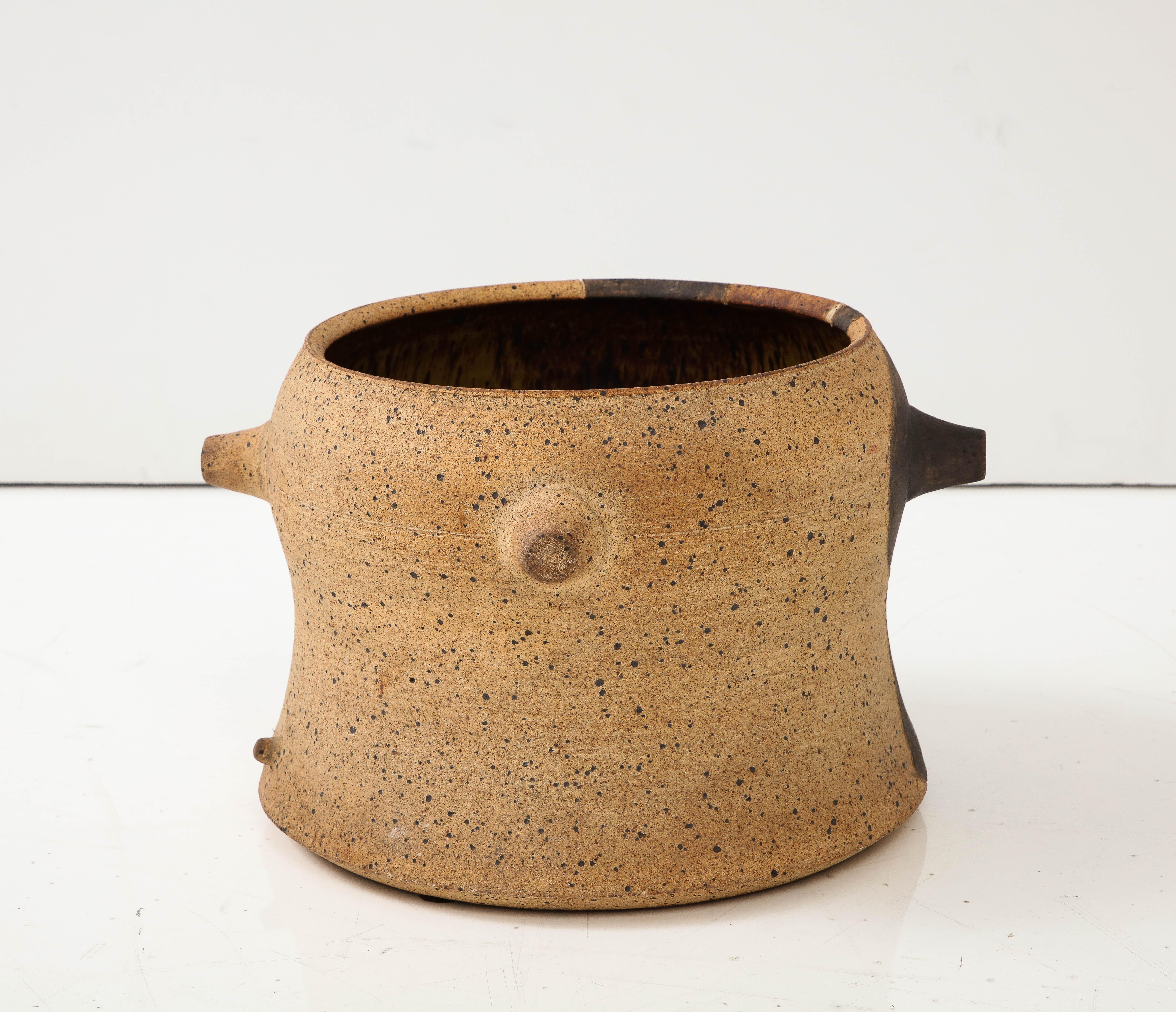 Poteries Ted Randall - Vase en poterie décorative moderniste