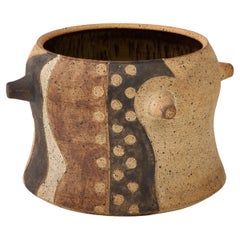 Ted Randall - Vase en poterie décorative moderniste