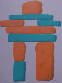 Inukshuk, Painting, Acrylic on Canvas