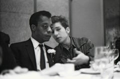 Bob Dylan and James Baldwin, 1963